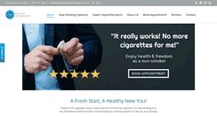 Desktop Screenshot of harleystreetstopsmokingclinic.com